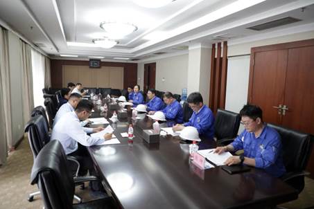 打造向上向前第一象限生力軍 錘煉甘于做人做事作難、受苦受累受屈的企業家隊伍——河南投資集團黨委書記、董事長劉新勇蒞臨安彩高科開展主題教育調研